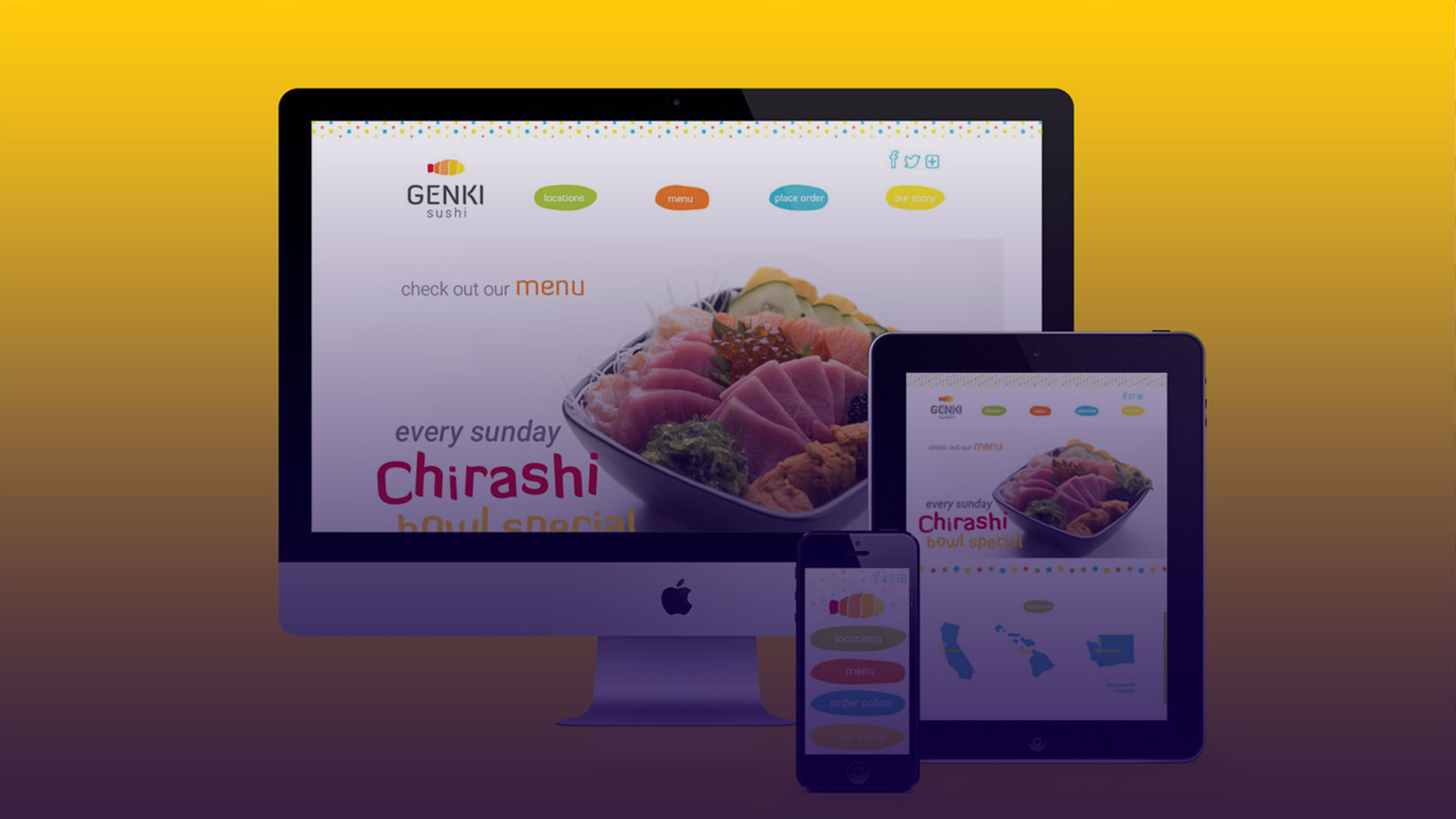 Genki Sushi Rebrand