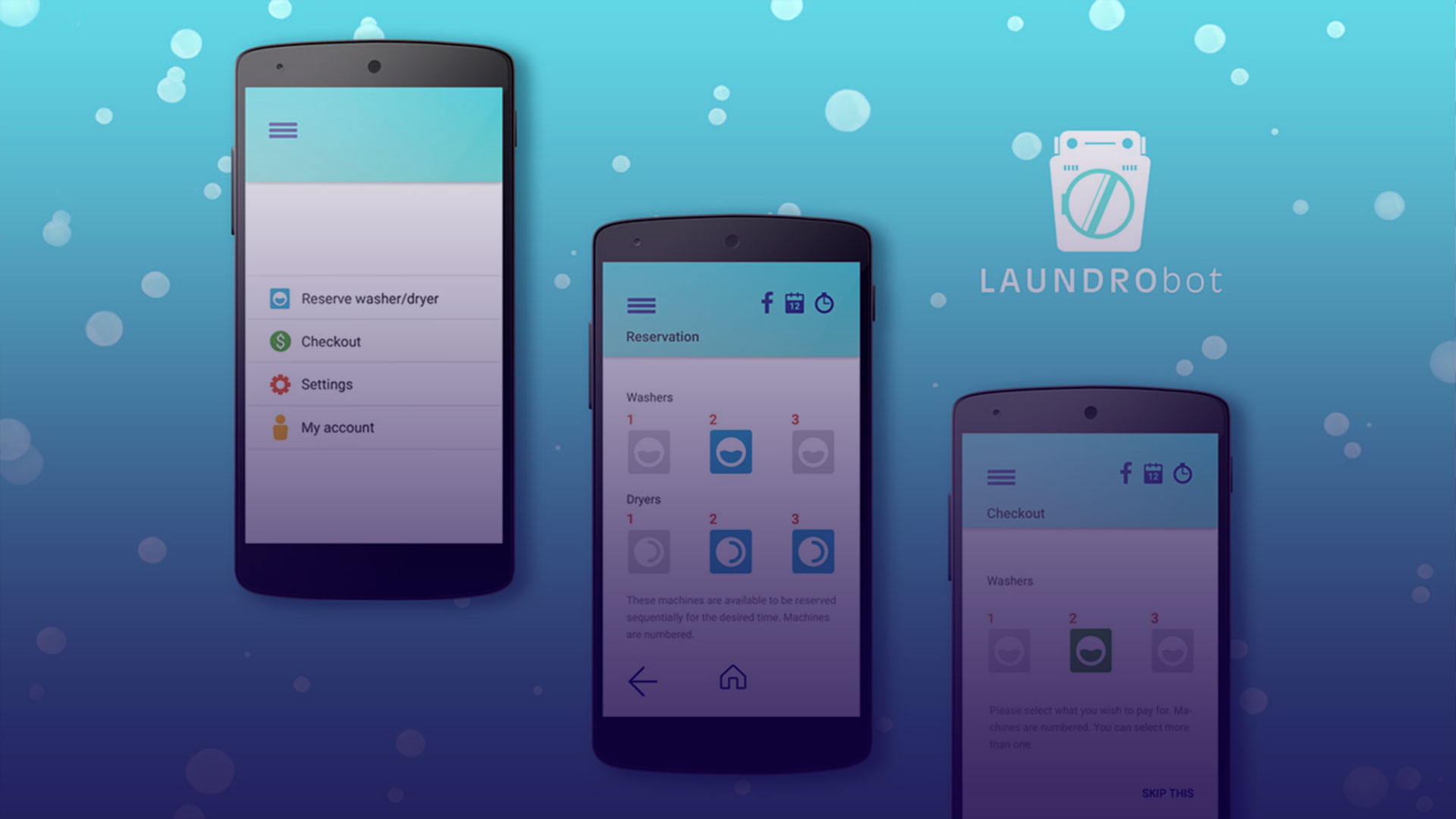 Laudrobot App UX + UI